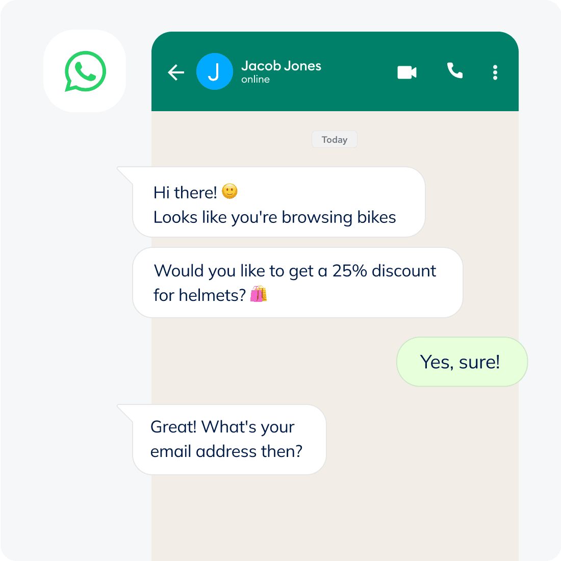 Offer stellar support on WhatsApp